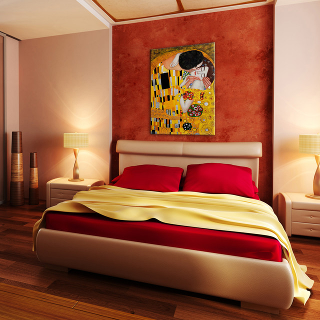 Oil Paintings for Bedrooms - Modern - Bedroom - Wichita - by ...