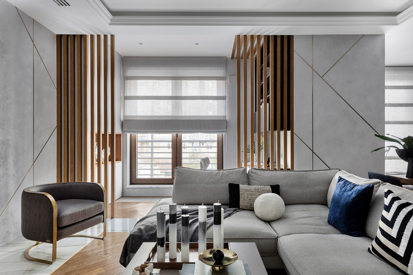 Уверенная в себе квартира в ЖК "Крестовский De Luxe"