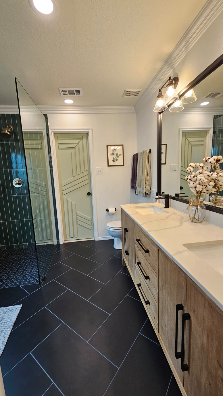 McKinney TX - Elizabeth Full Maste Bathroom Remodeling