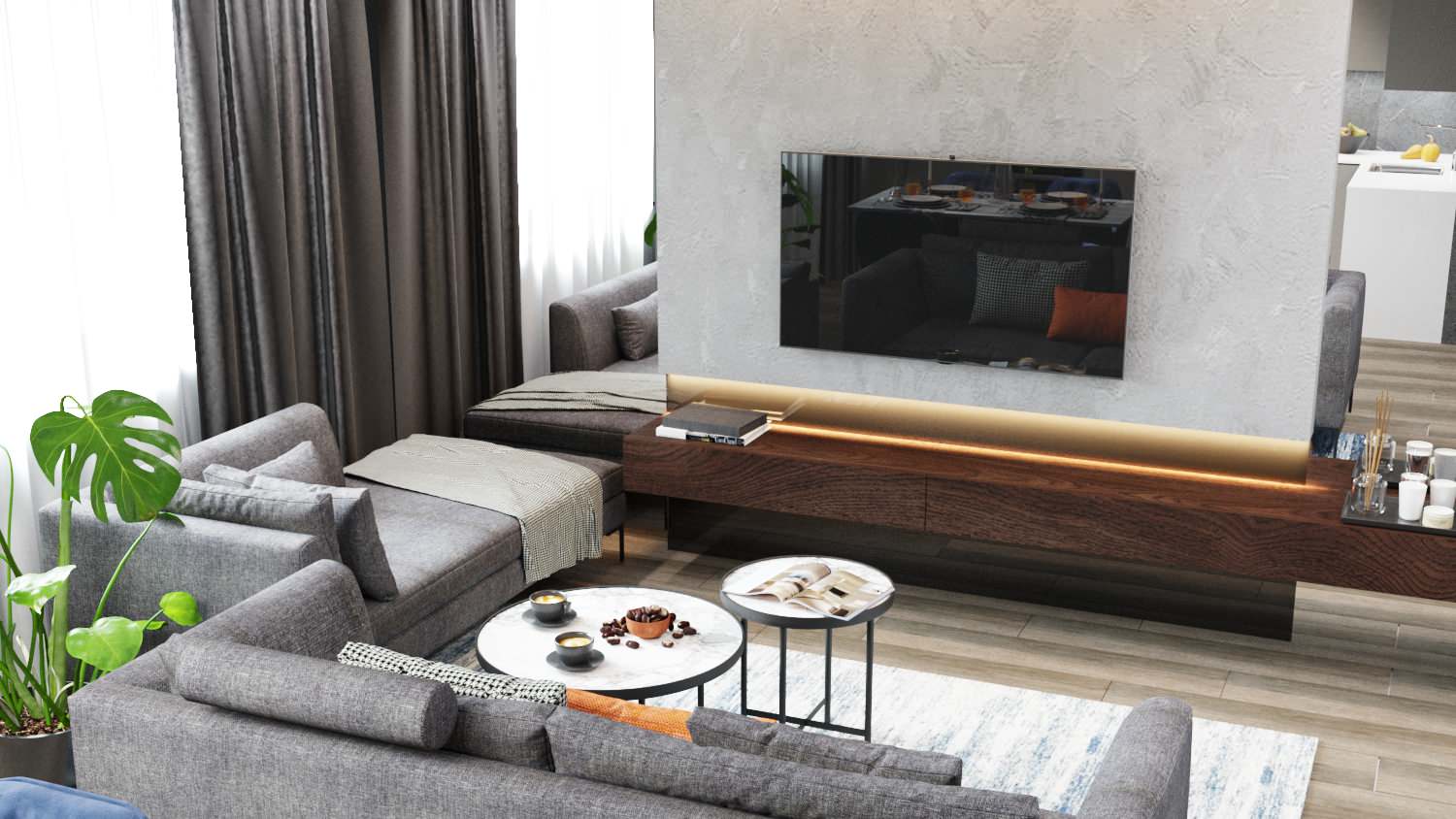 Дизайн-проект квартиры в г. Калининграде