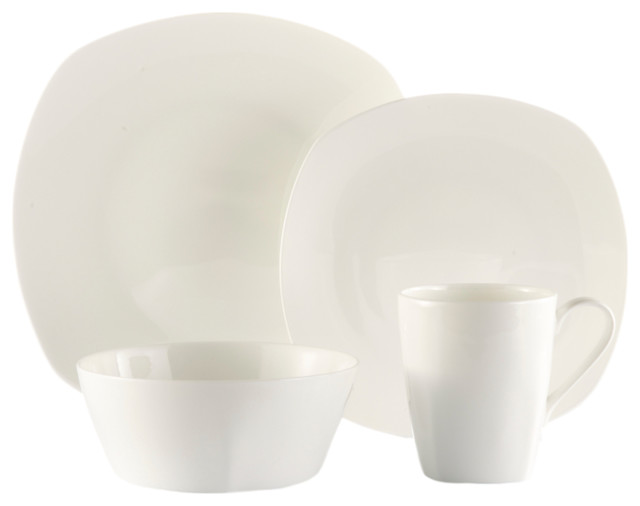 Roscher Kelsey Bone China Dinnerware 32Piece Set Traditional