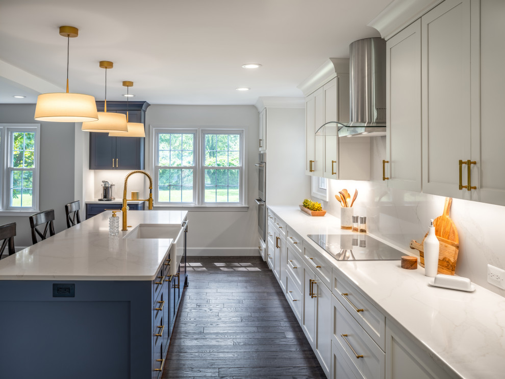 Inspiration for a transitional kitchen remodel in DC Metro