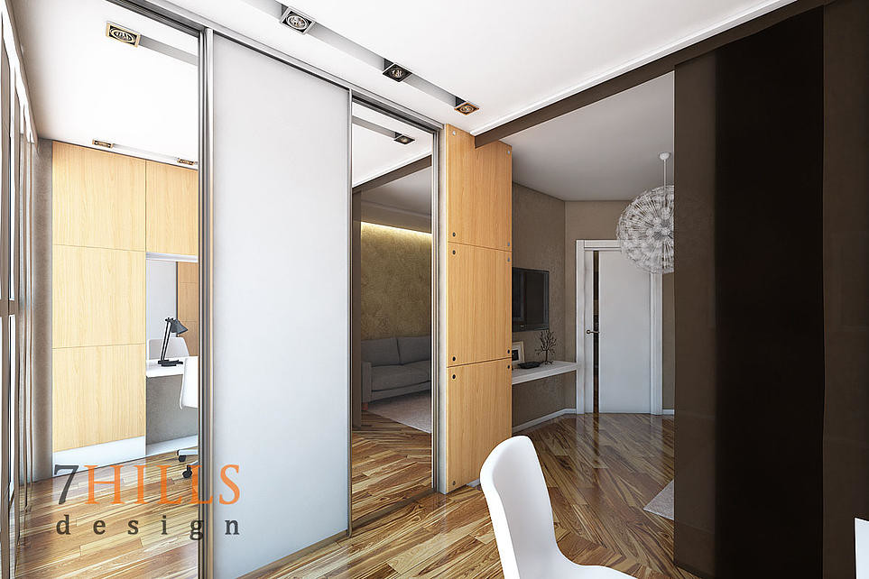 Проект 2-х комнатной квартиры