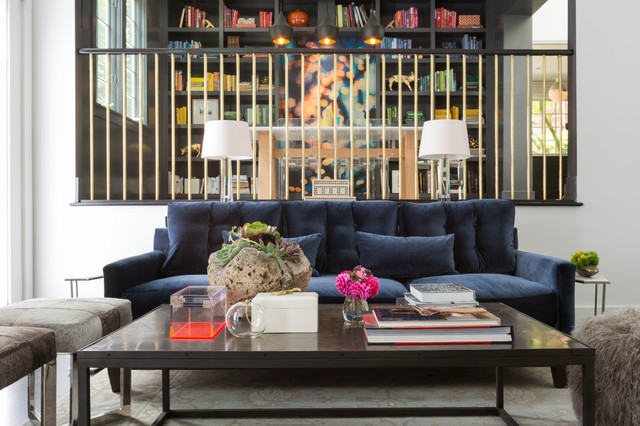 Tiburon Modern trendy-dagligstue