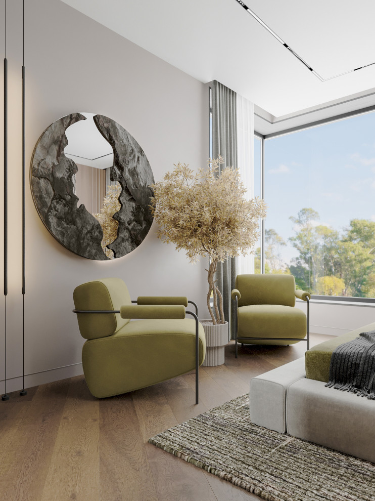 Загорожный Дом Мастер спальня