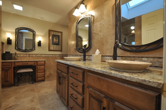 Eclectic Bath Indianapolis Stone Shower, Spa-Like Bathroom, Beck eclectic-bathroom