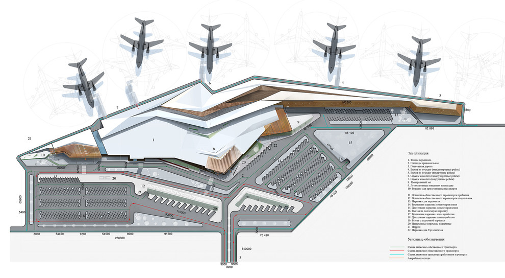 Airport. Terminal project