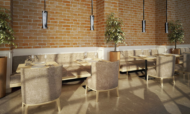 Restaurant 3d Visualization 
