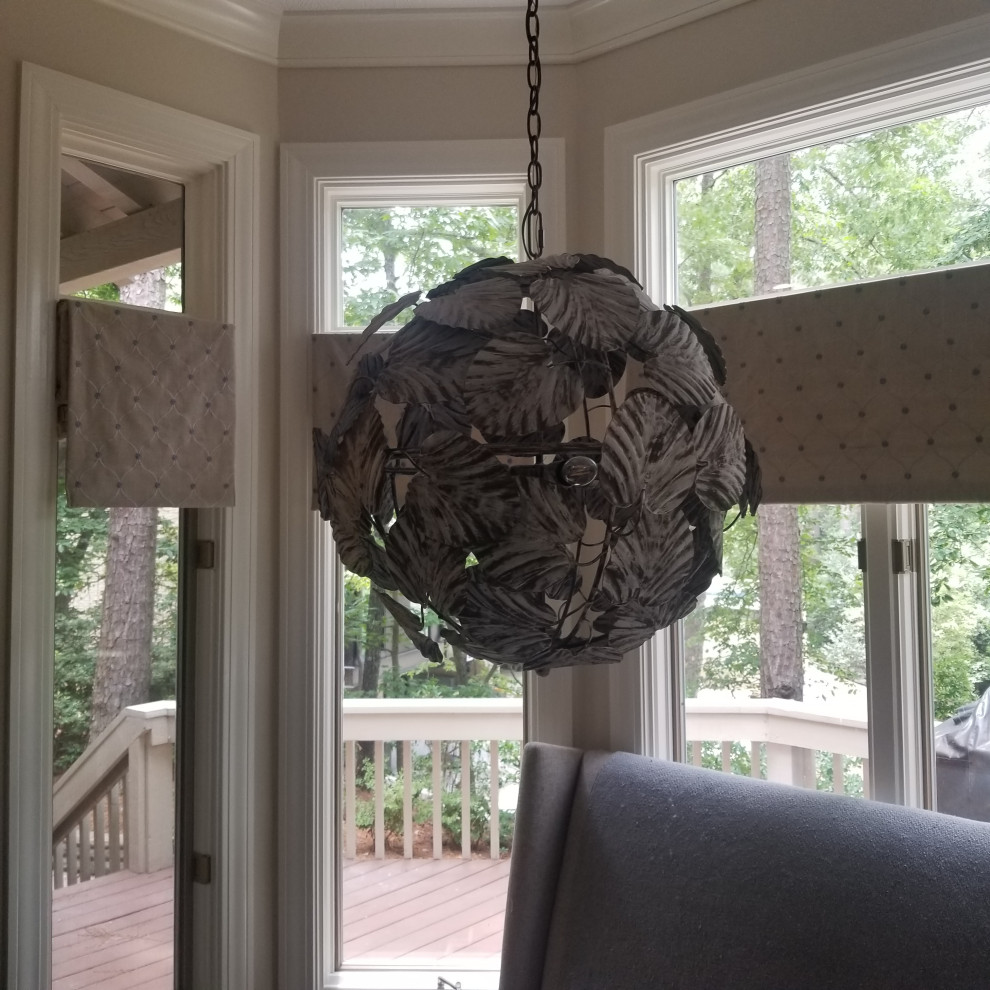 Cornice Board & Shades at Woodside