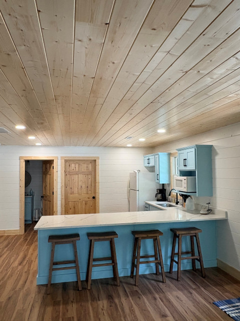 Lake House Kitchen & Bath beach-style-kitchen