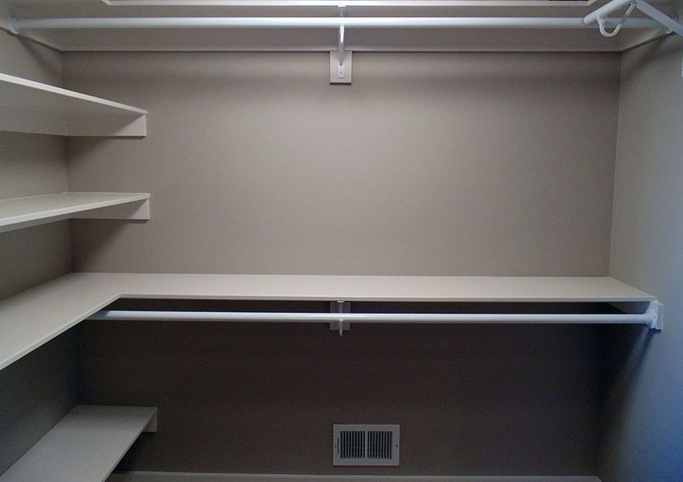 This is an example of a modern storage and wardrobe in Baltimore.