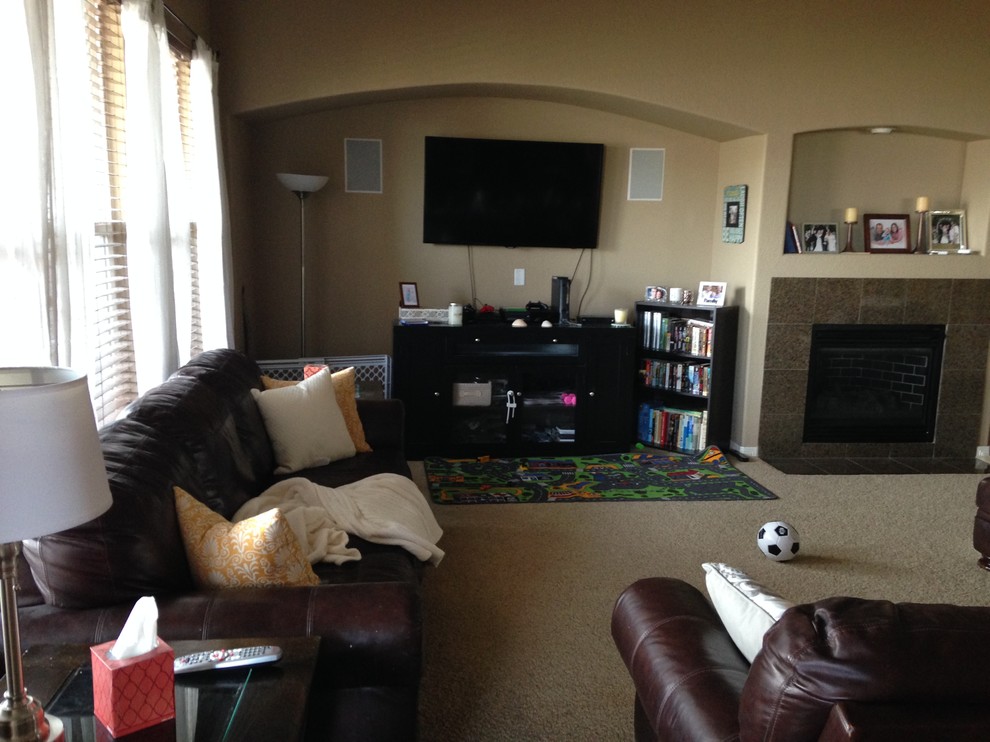 Living room too dark