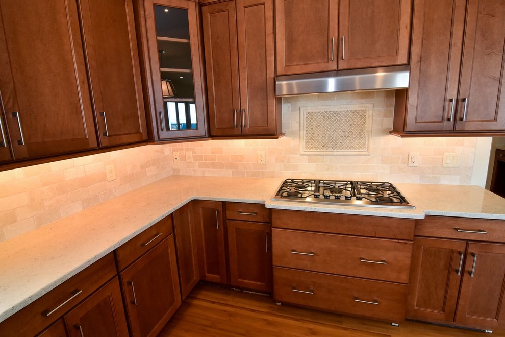 Kitchen - transitional kitchen idea in Orange County