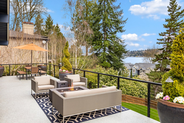 Mercer Island Contemporary contemporary-terrace