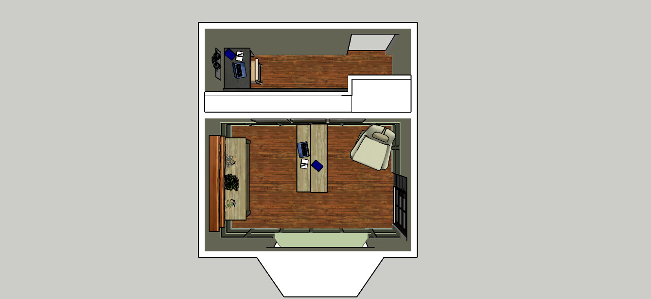 Dinning Room Reno into Home Office/Walk-in Pantry