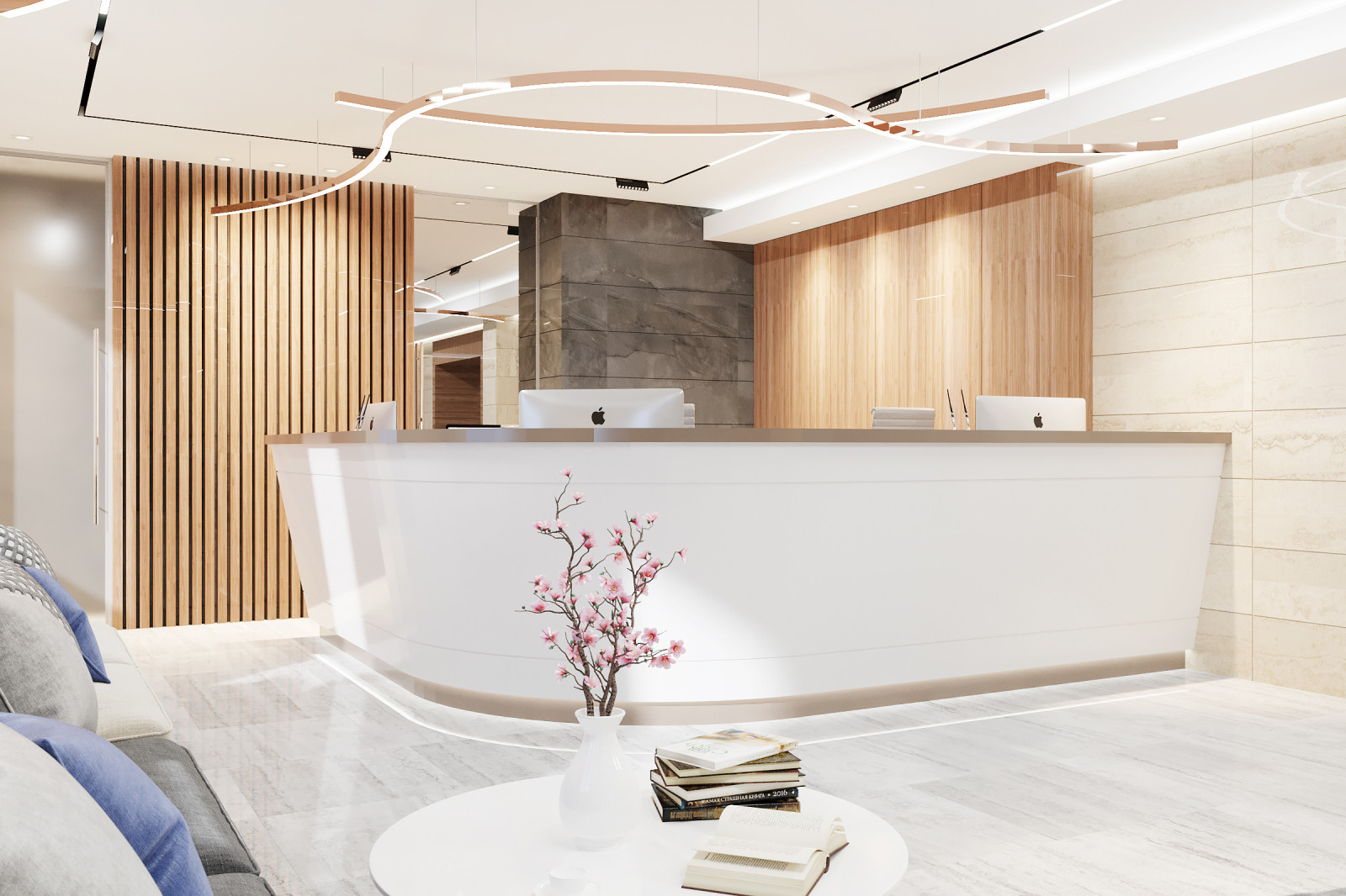 ПРОЕКТ ИНТЕРЬЕРОВ КЛИНИКИ