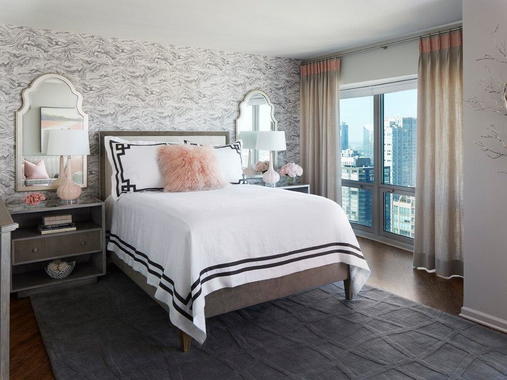 Chicago Luxury Highrise Transitional Bedroom Chicago by
