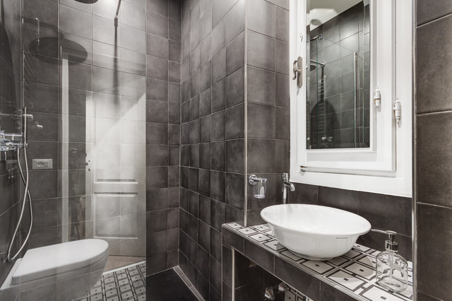 Apartment Florence eklektisk-badevaerelse