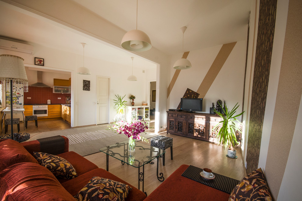 "Шутливый дизайн" - квартира в Москве