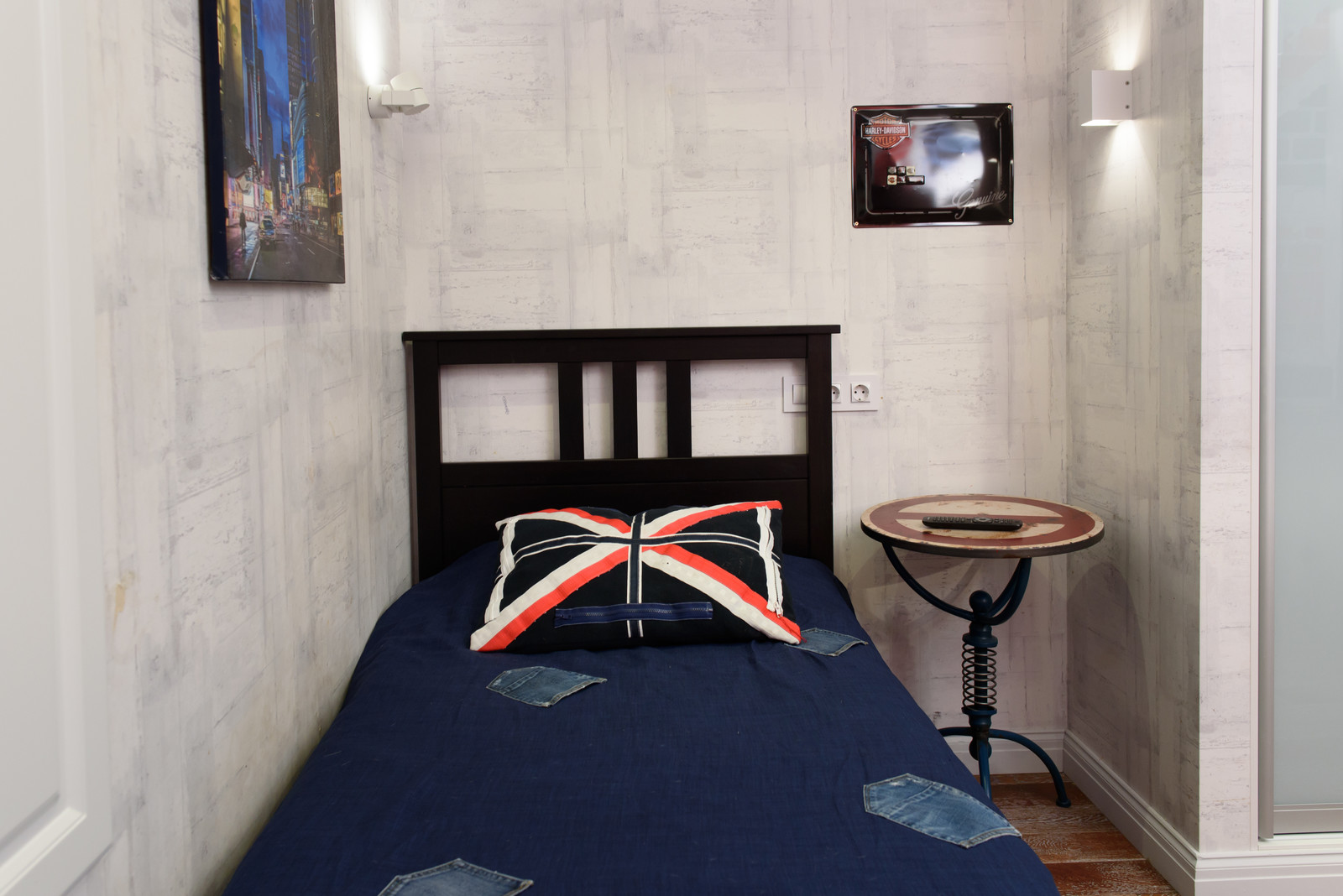 Лофт на высоте птичьего полета. Комната сына