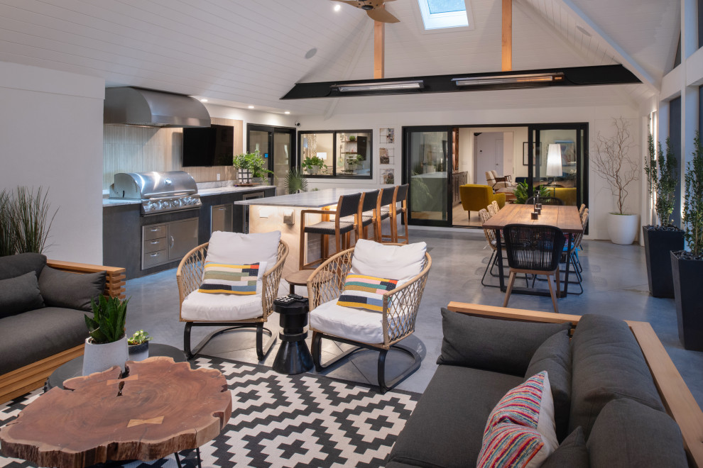 Prairie Village Screen Porch and Interior Transformation