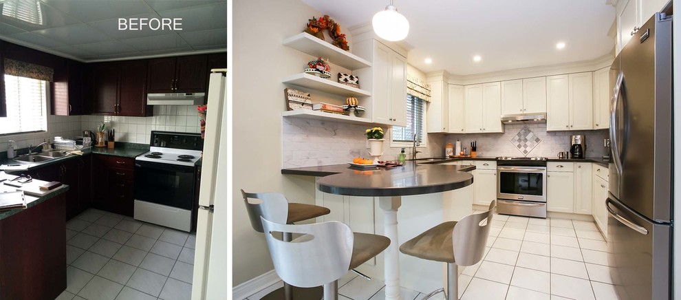 Kitchen Pre Renvovation Kitchen Renovation- Before and After | Houzz Forum