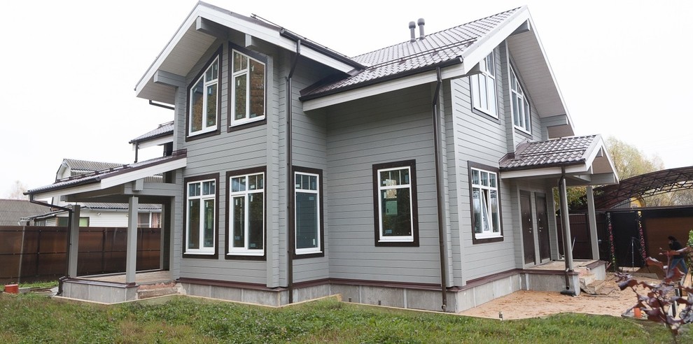 Строительство домов из клееного бруса