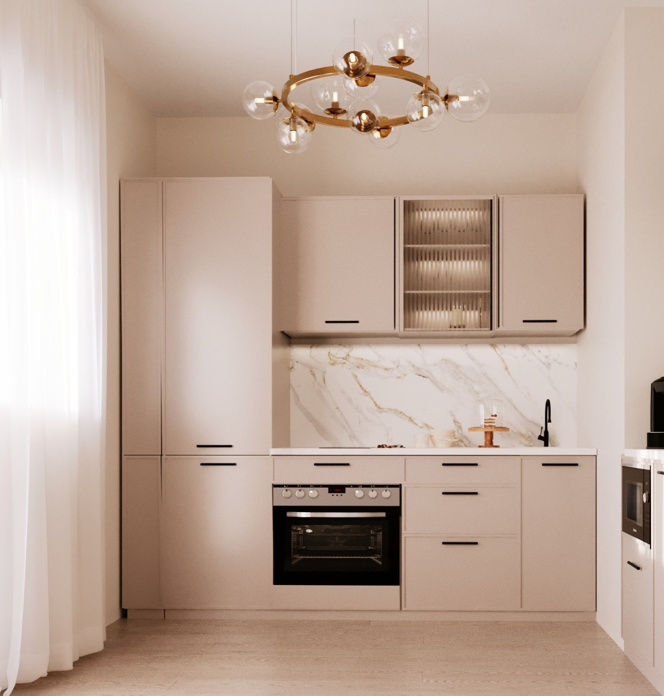 Визуализации квартиры в ЖК Цветы в Нижнем Новгороде