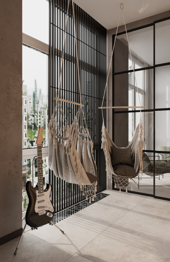 Дизайн проект двухуровневой квартиры