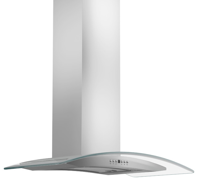 ZLINE KN430 Stainless Steel and Glass Wall Range Hood Contemporary
