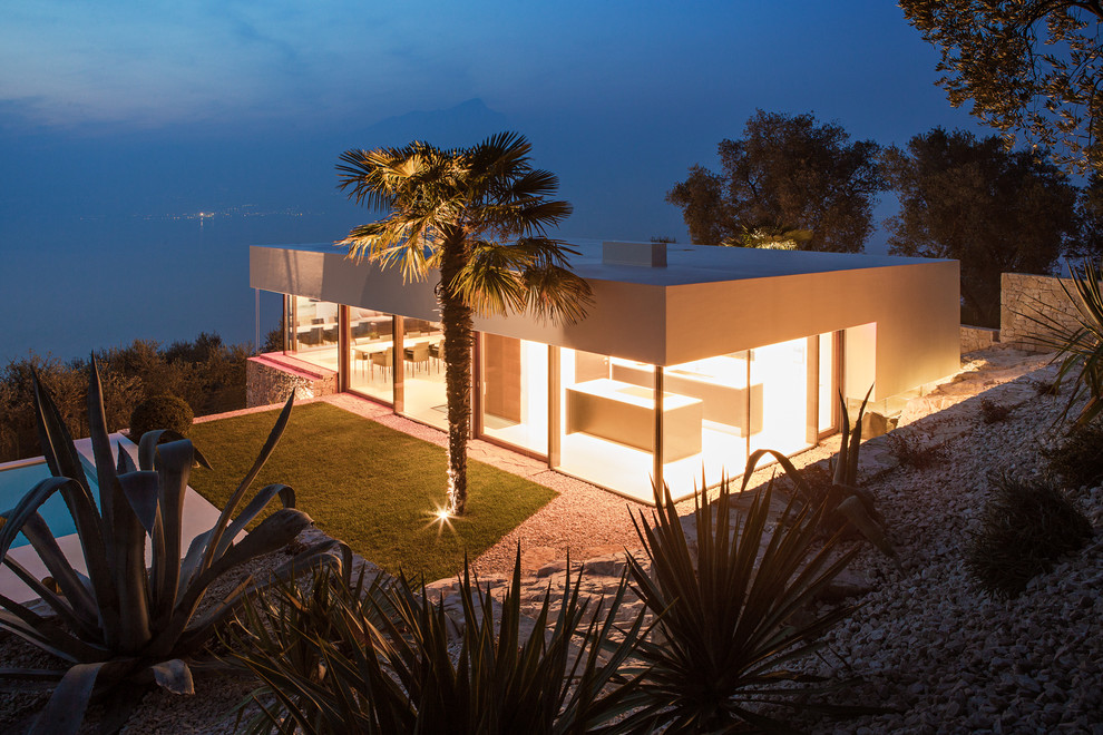 This is an example of a beach style exterior in Venice.