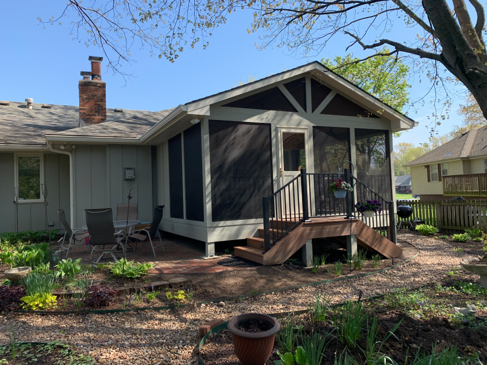Lee's Summit MO Screened Porch Design Contemporary Porch Kansas City by Archadeck of