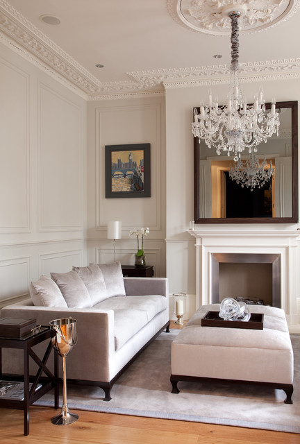 Cochrane Design Victorian Villa, Clapham victorian-living-room