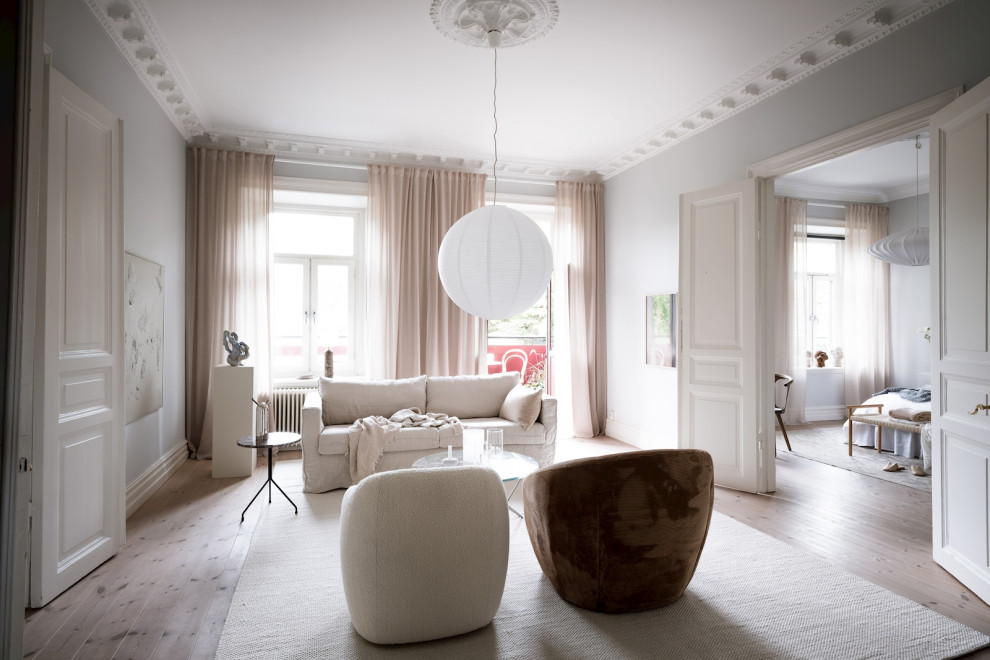 Idéer för att renovera ett minimalistiskt vardagsrum