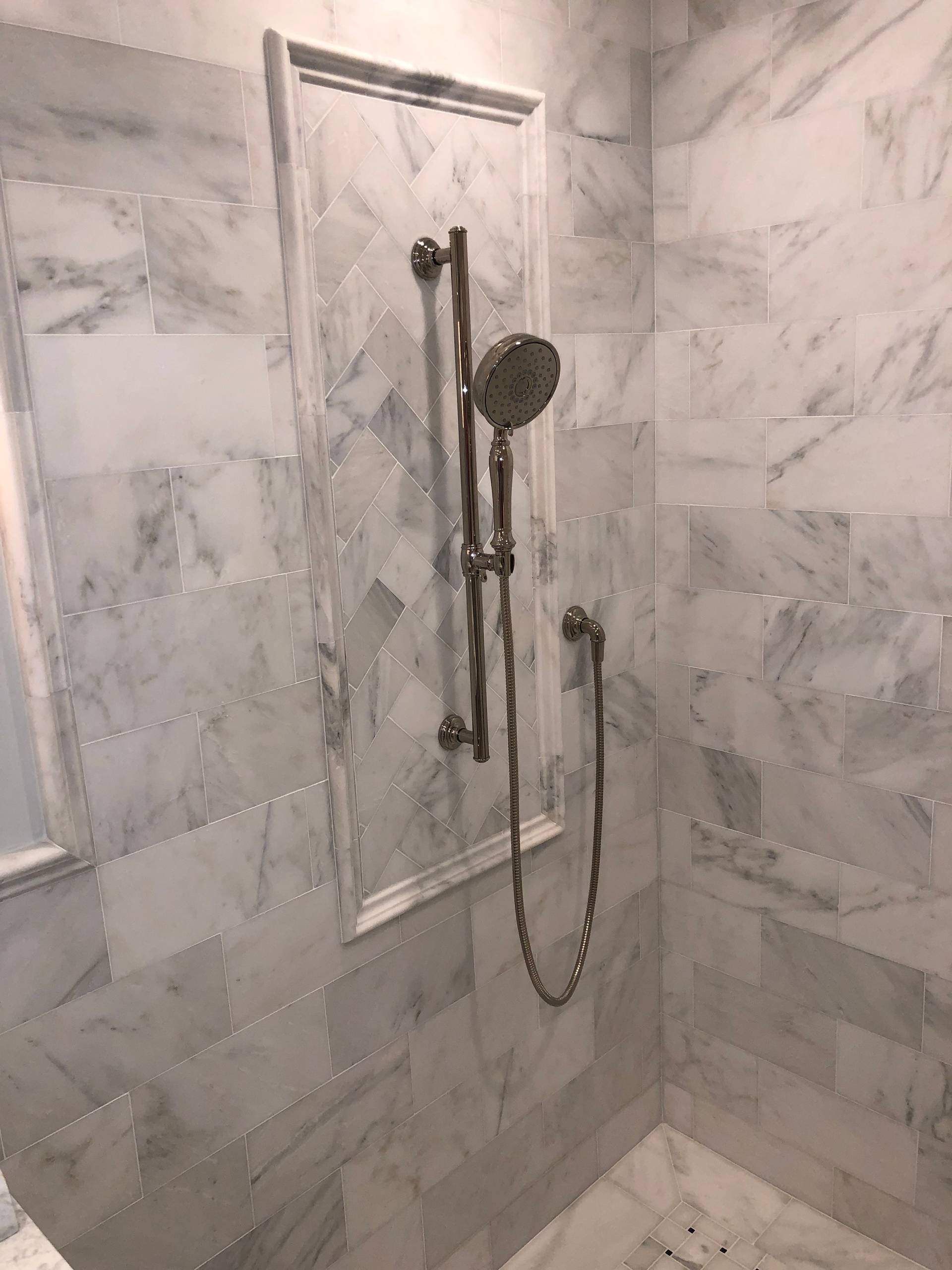 Silverman’s master bathroom