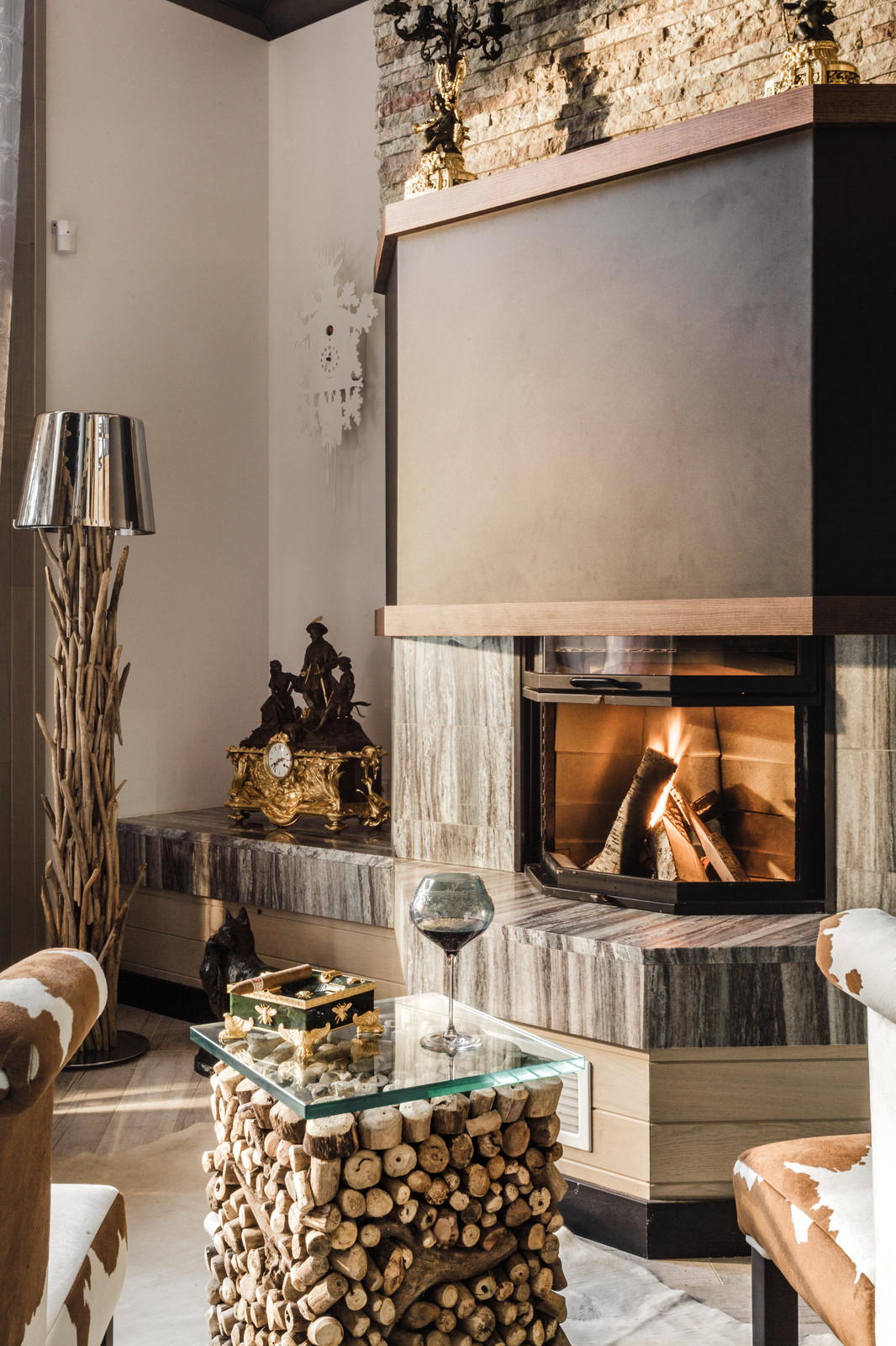 Дом охотника в современном стиле