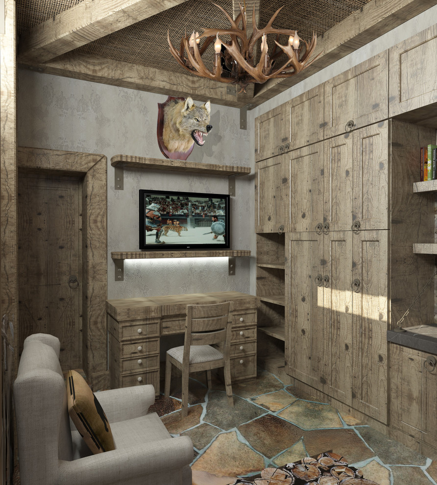 Комната для охотника."охотничья берлога"