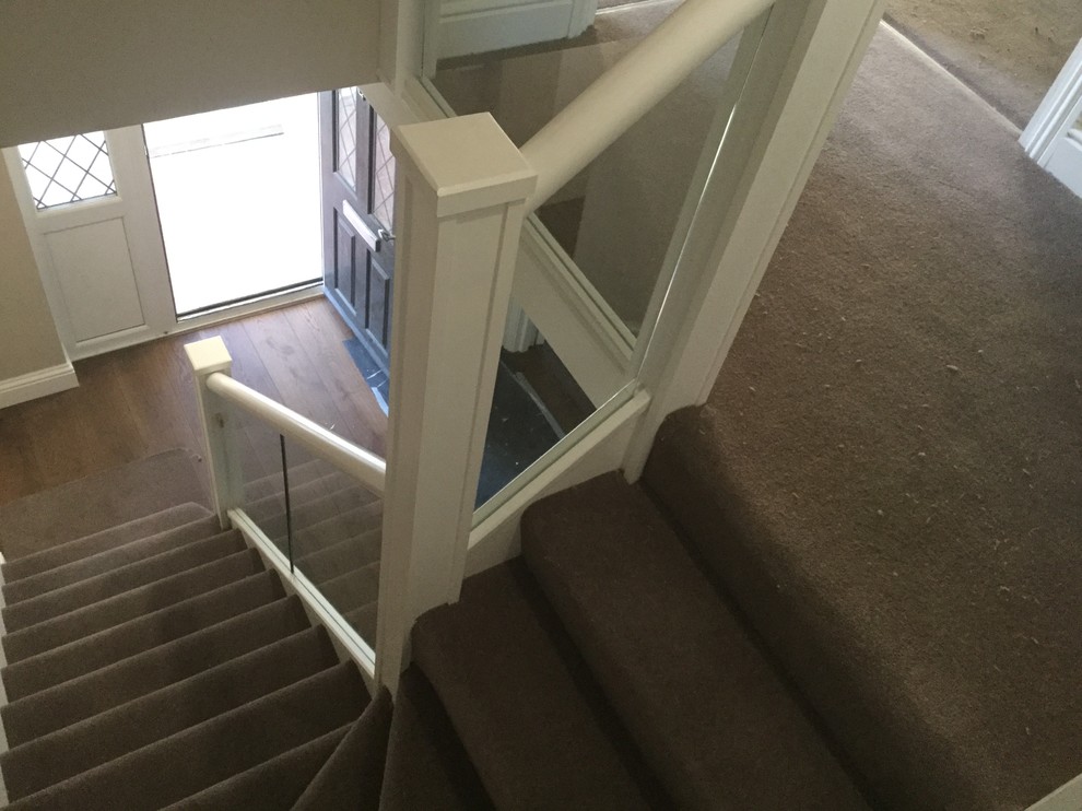 Refurbishment Glass Painted White
