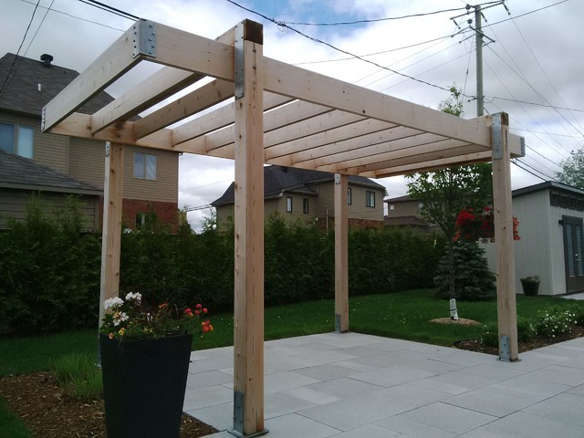 Modern Pergola / Pergola moderne modern-traedaeck