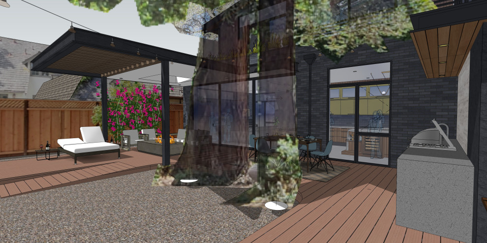 Inspiration for a deck remodel in San Francisco