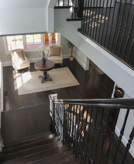 Project #41 | Dramatic Entry Staircase classique-chic-escalier