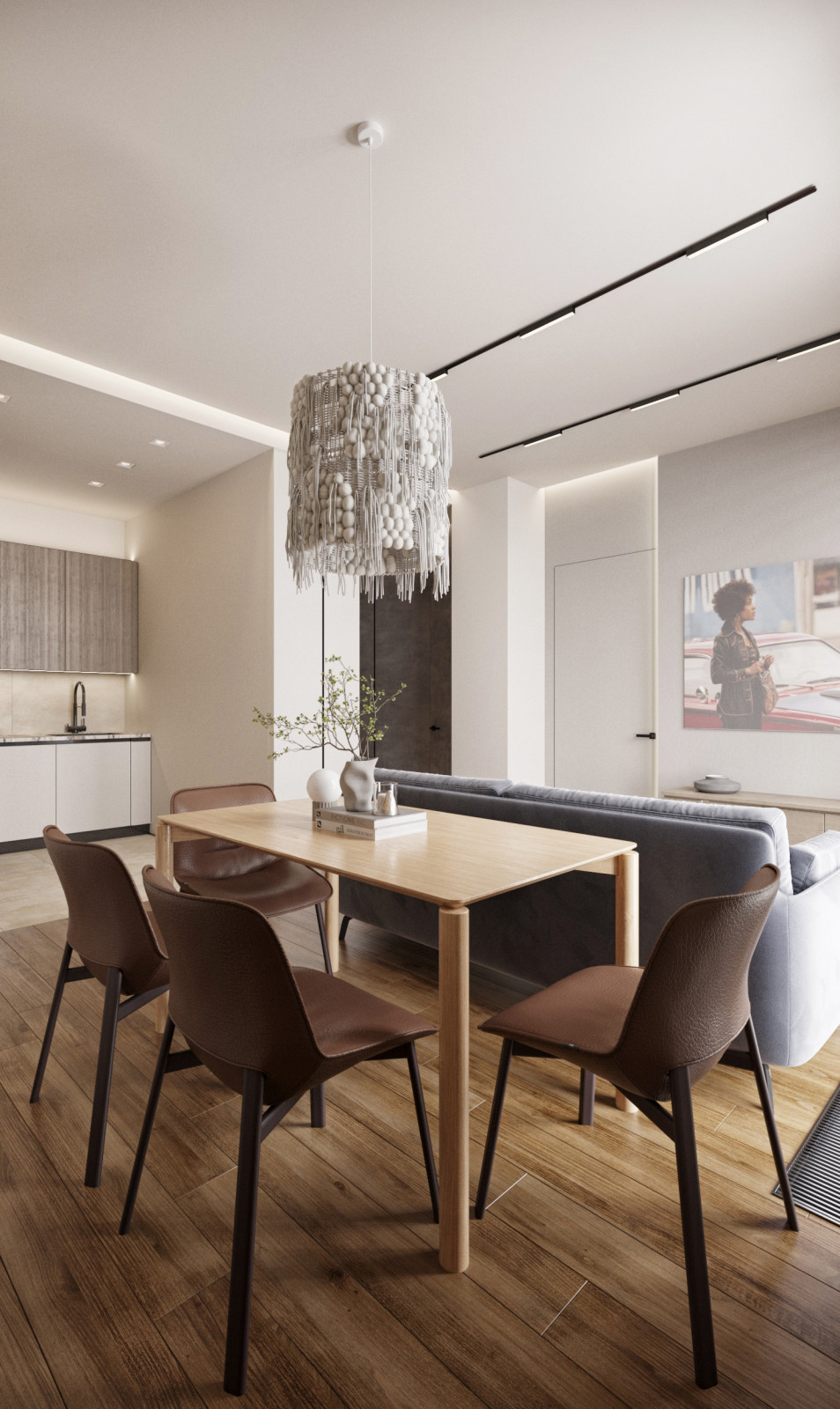 Проект двухкомнатной квартиры 72 м²