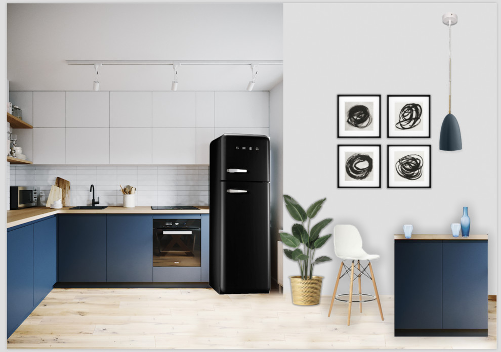 Проект 3-комнатной квартиры в скандинавском стиле