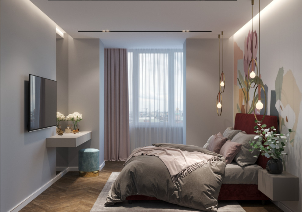 Уютный лофт в Питере, 71 м2