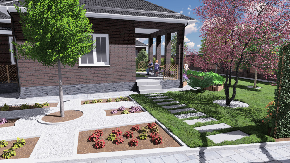 Ландшафтный дизайн в Нововеличковской