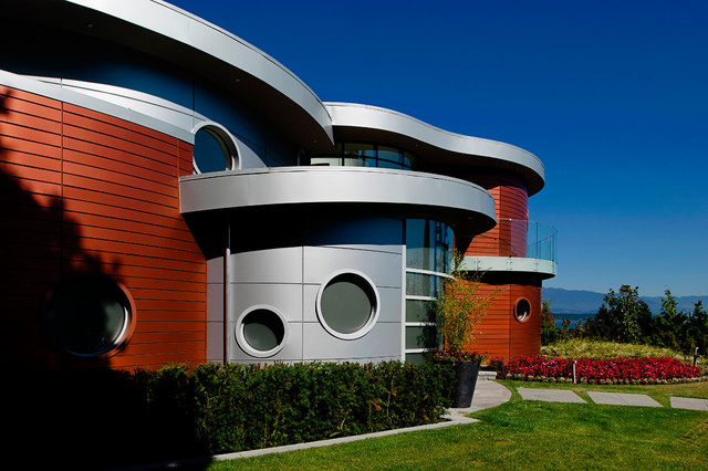 Exteriors moderne-facade