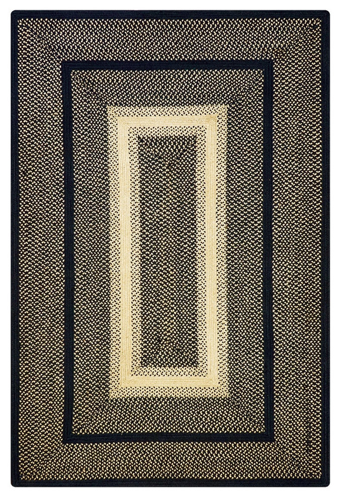 Homespice D"cor Manchester Jute Braided Rug 20 x 30" Rect.
