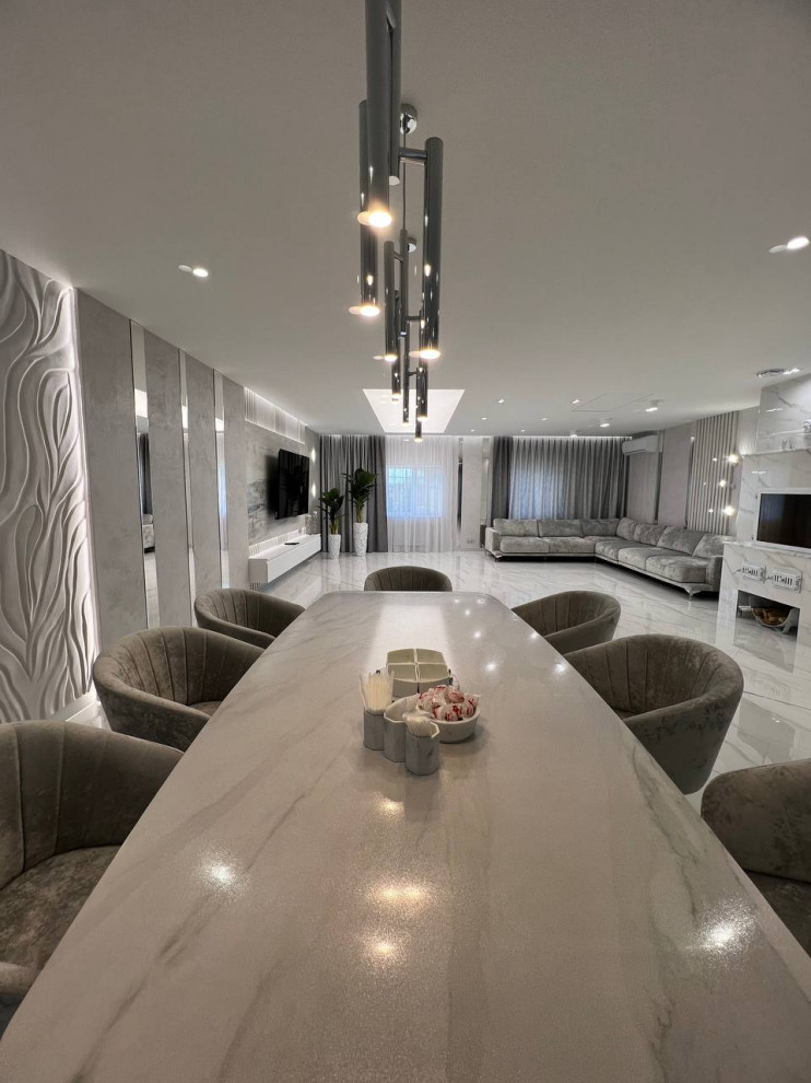 Дом с зоной барбекю