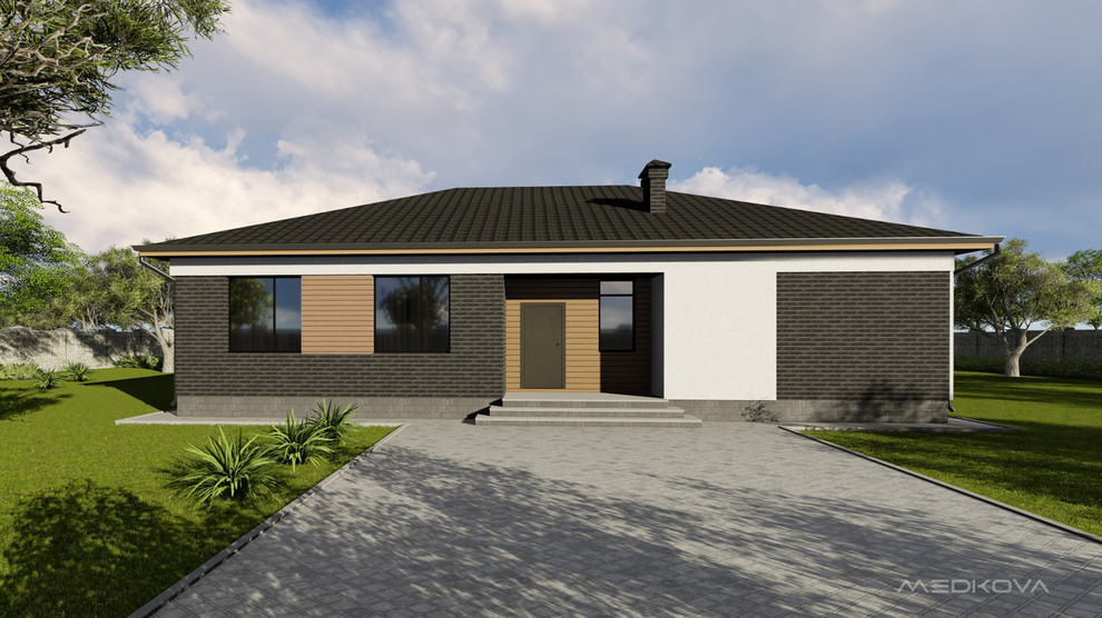 Проект одноэтажного дома