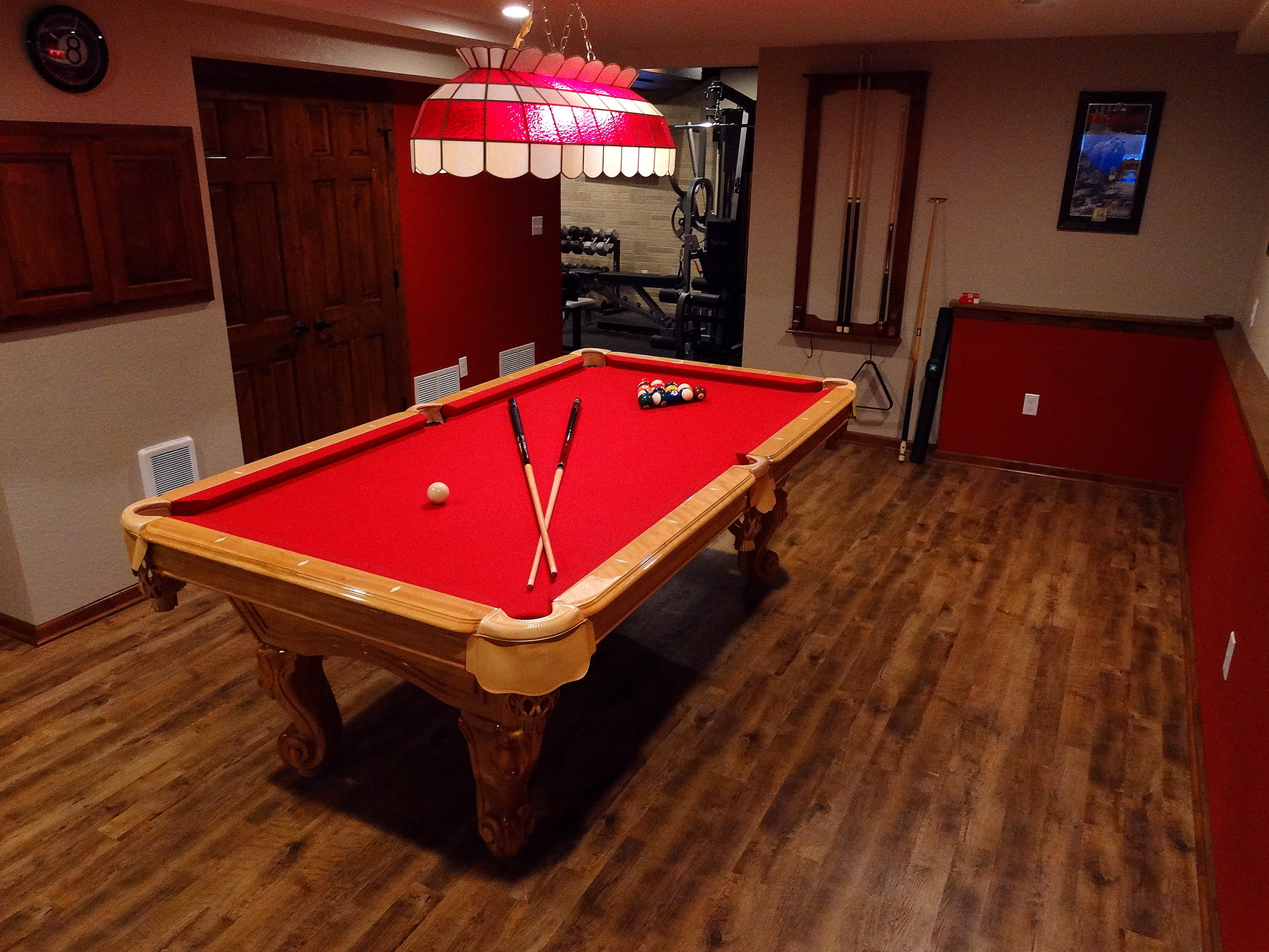 Finished Lower Level in West Bend, WI.